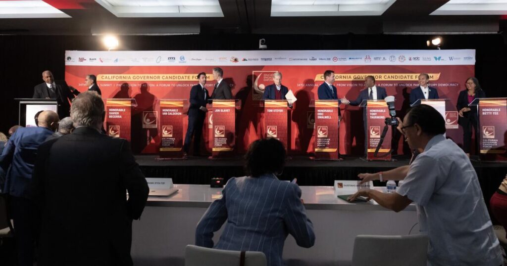 California Awaits the Rise of a New Governor in