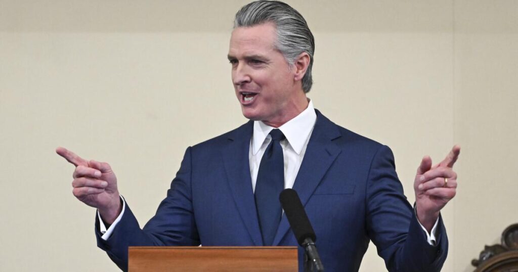 Newsom Presents an Optimistic Vision for California Against Trump's Gloom