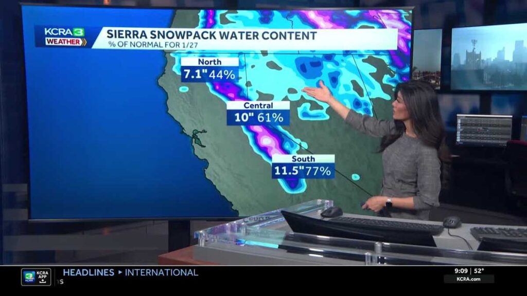 Northern California Weather: Rain and Snowpack Updates