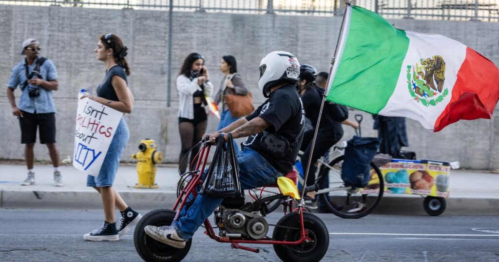 Protests Persist in L.A. Against ICE Tactics