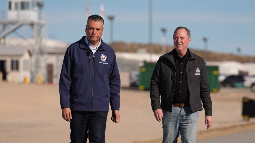 Senators Padilla and Schiff Visit ICE Detention Center to Address