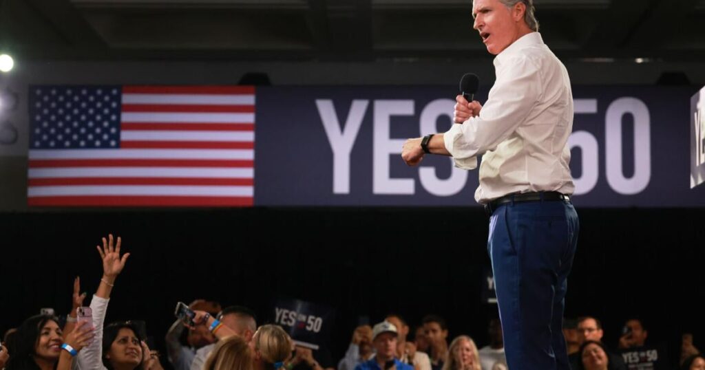 California's New Congressional Districts Boost Democratic Advantage