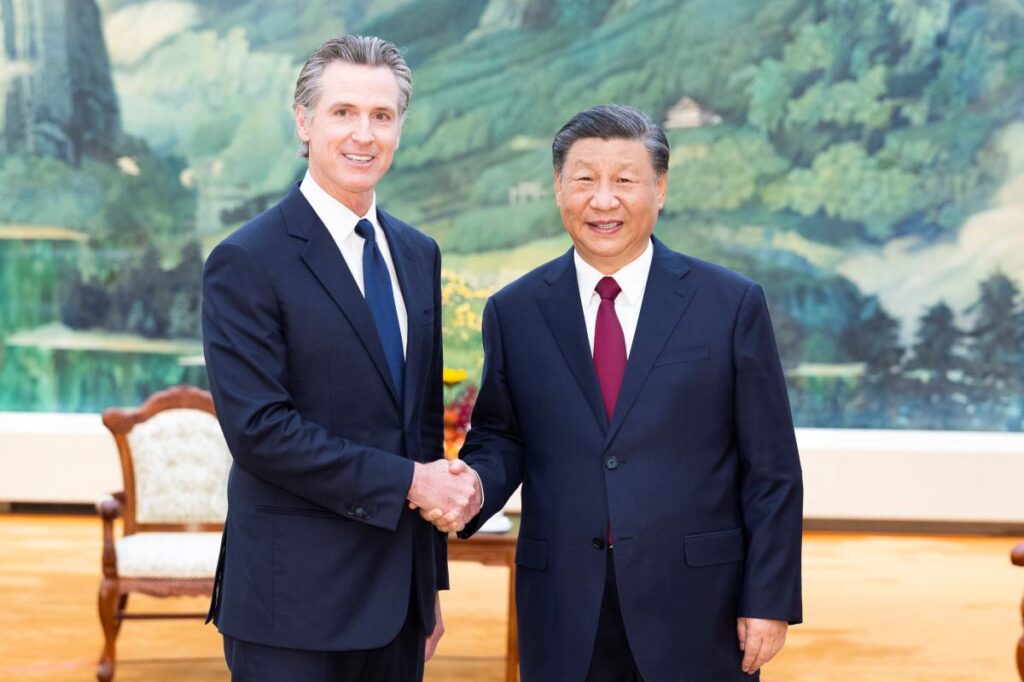 China's Support for Gavin Newsom's Presidential Ambitions