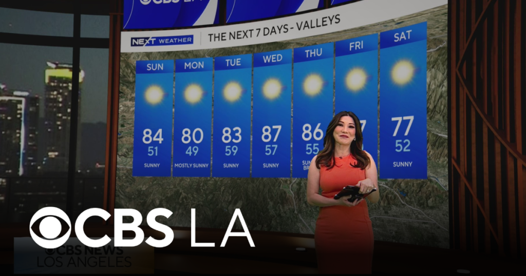 Morning Weather Update with Amber Lee on CBS News