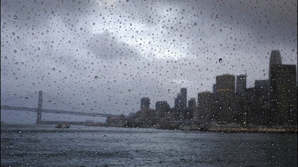 Cold Storms Bring Rain to the Bay Area and Snow