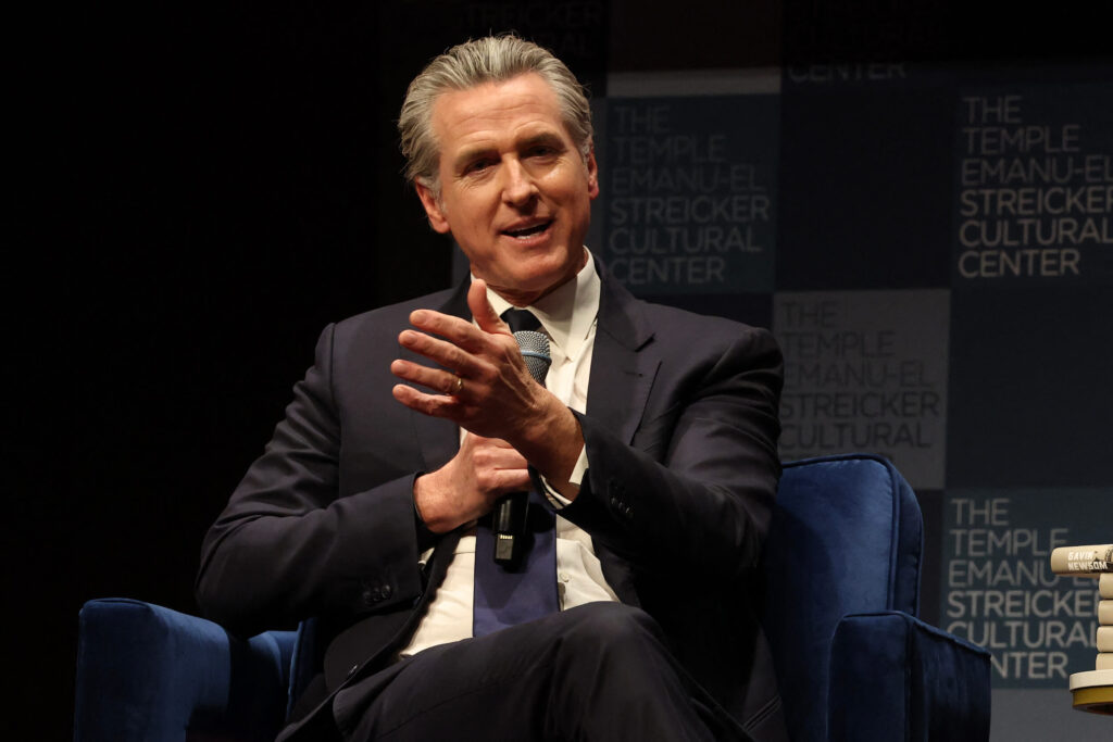 Gavin Newsom Signals Shift in Democratic Support for Israel