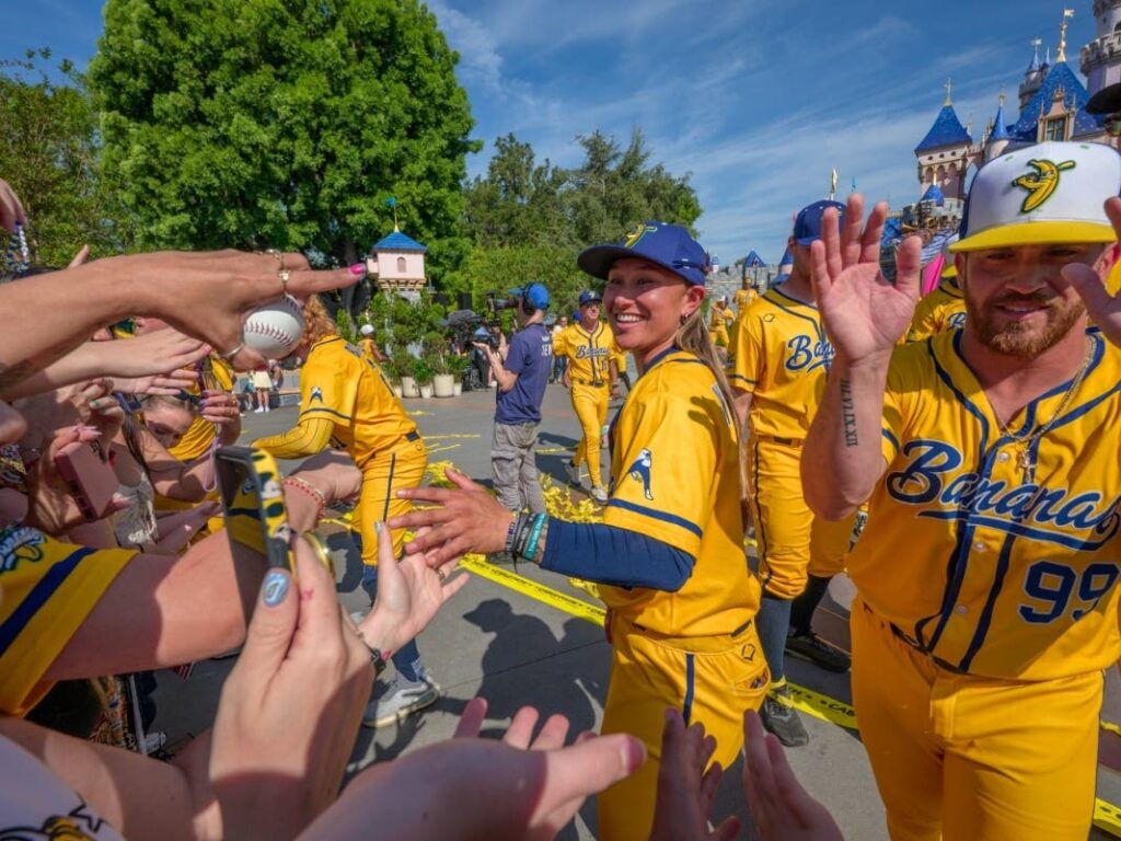 Savannah Banana Kelsie Whitmore Teams Up with Disneyland Resort