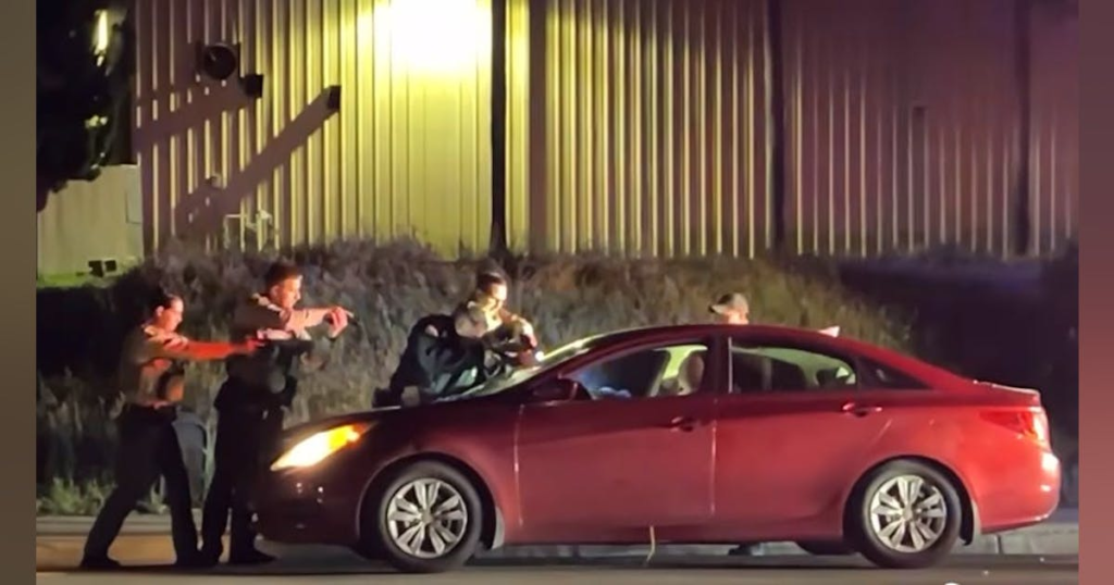 Violent Confrontation: Passenger Opens Fire on Sheriff's Deputies in San