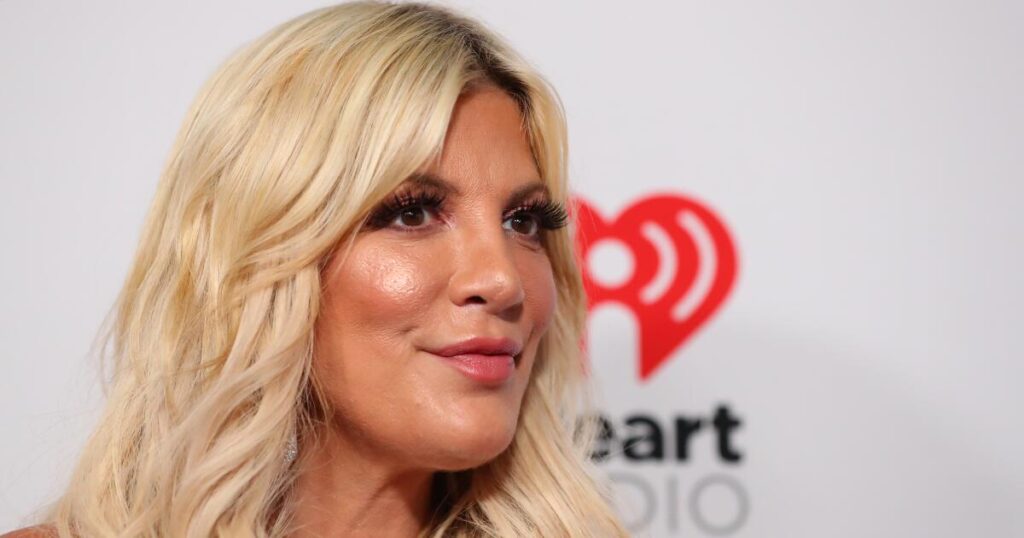 Tori Spelling and Kids Survive Temecula Car Accident Tori Spelling and Kids Survive Temecula Car Accident